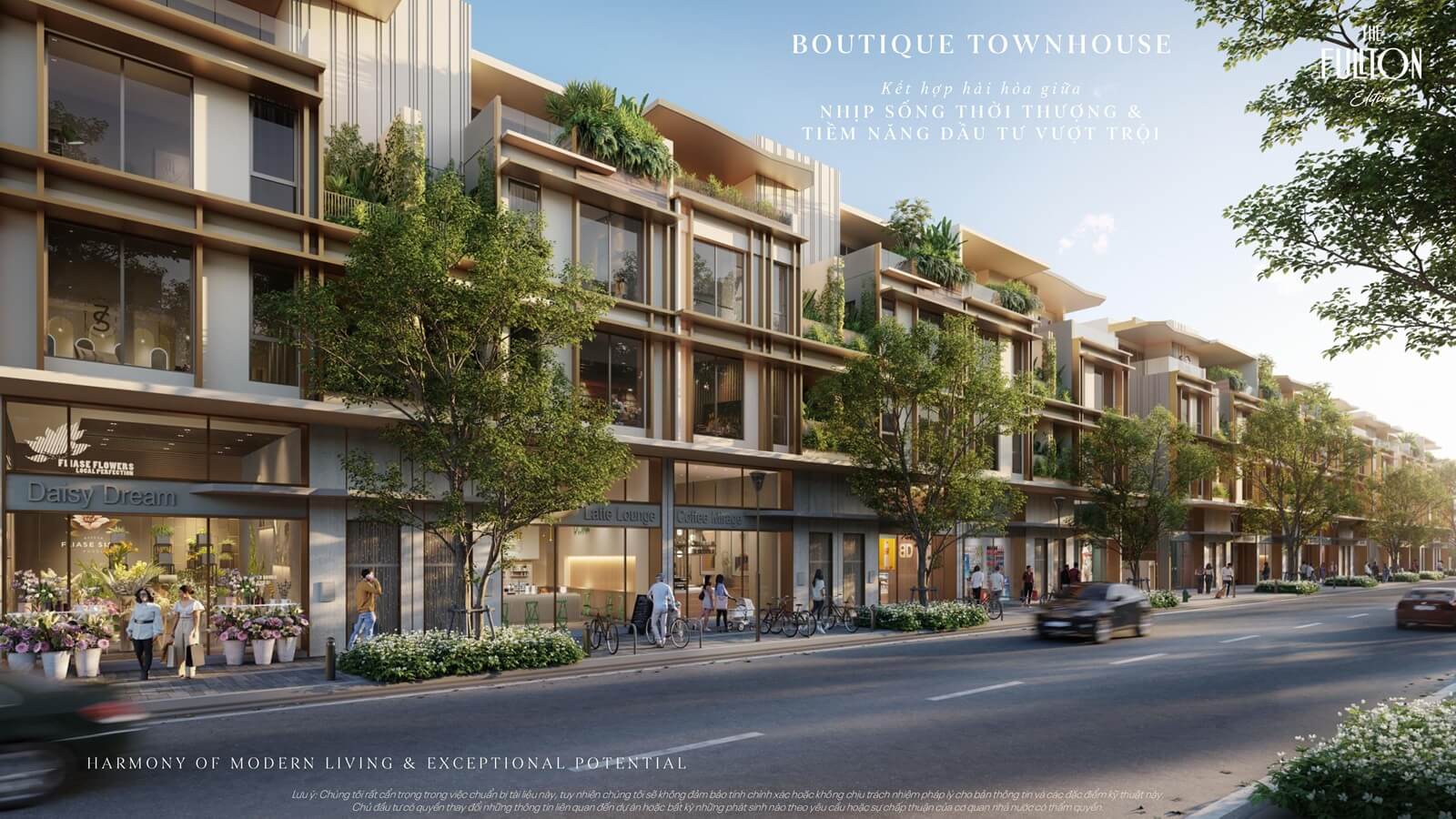 boutique townhouse dự án the fullton edition capitaland