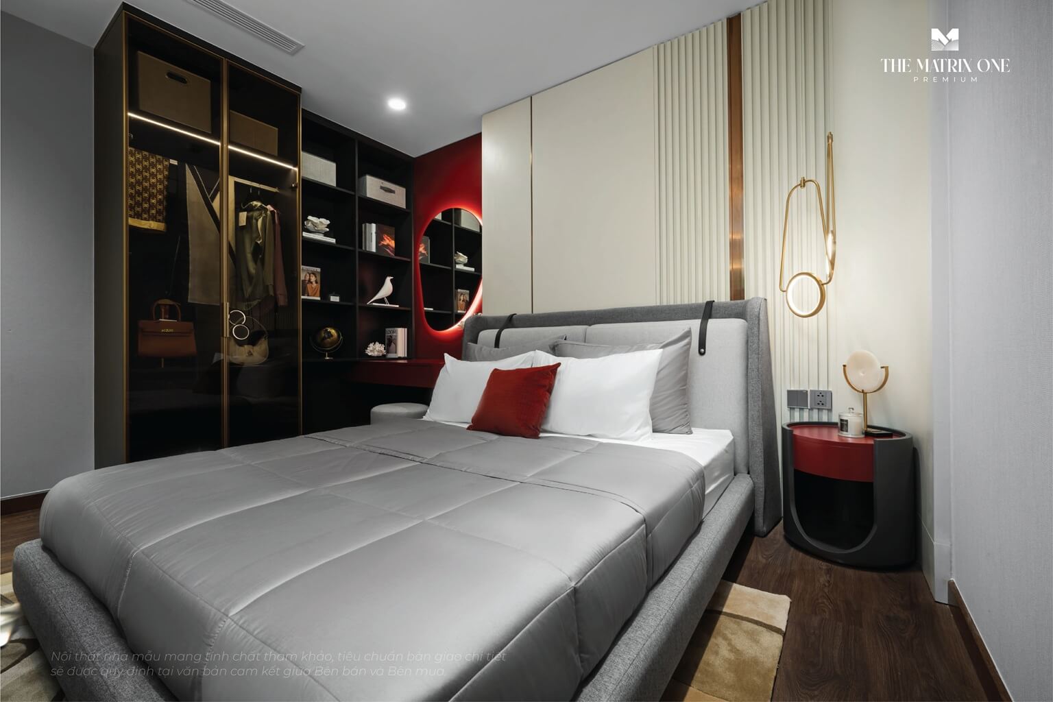 căn hộ mẫu the matrix one premium mễ trì