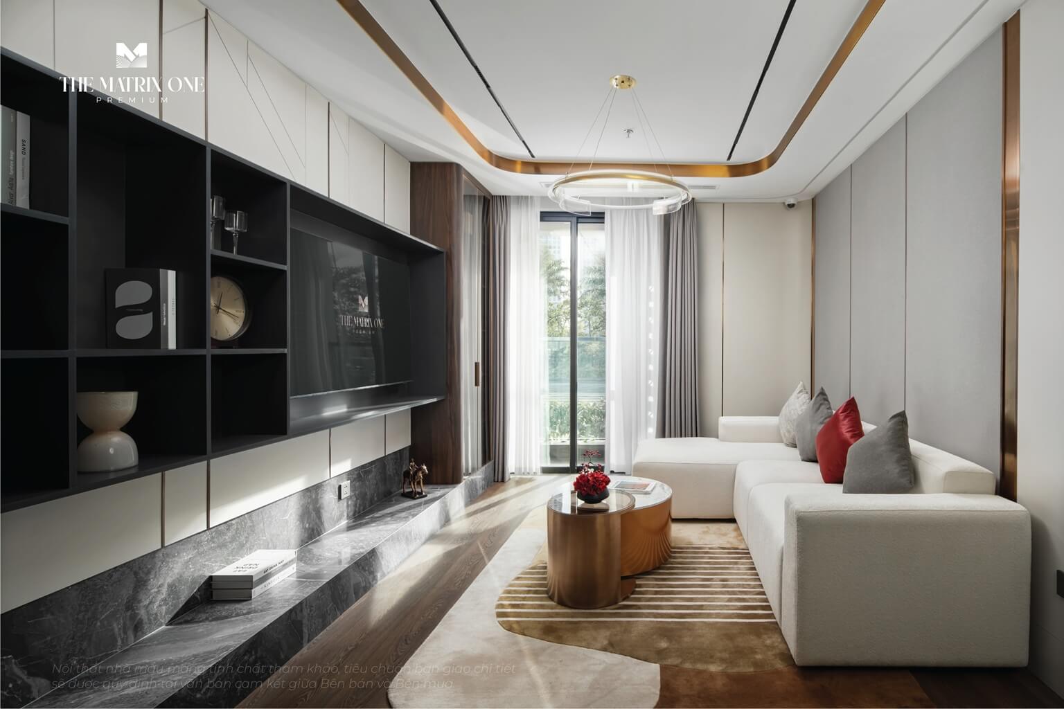 căn hộ mẫu the matrix one premium mễ trì