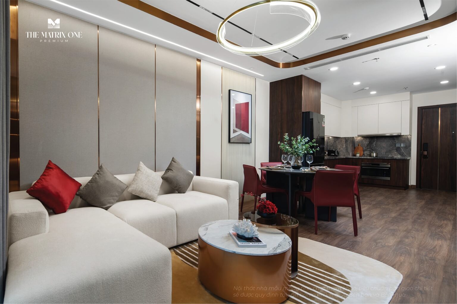 căn hộ mẫu the matrix one premium mễ trì
