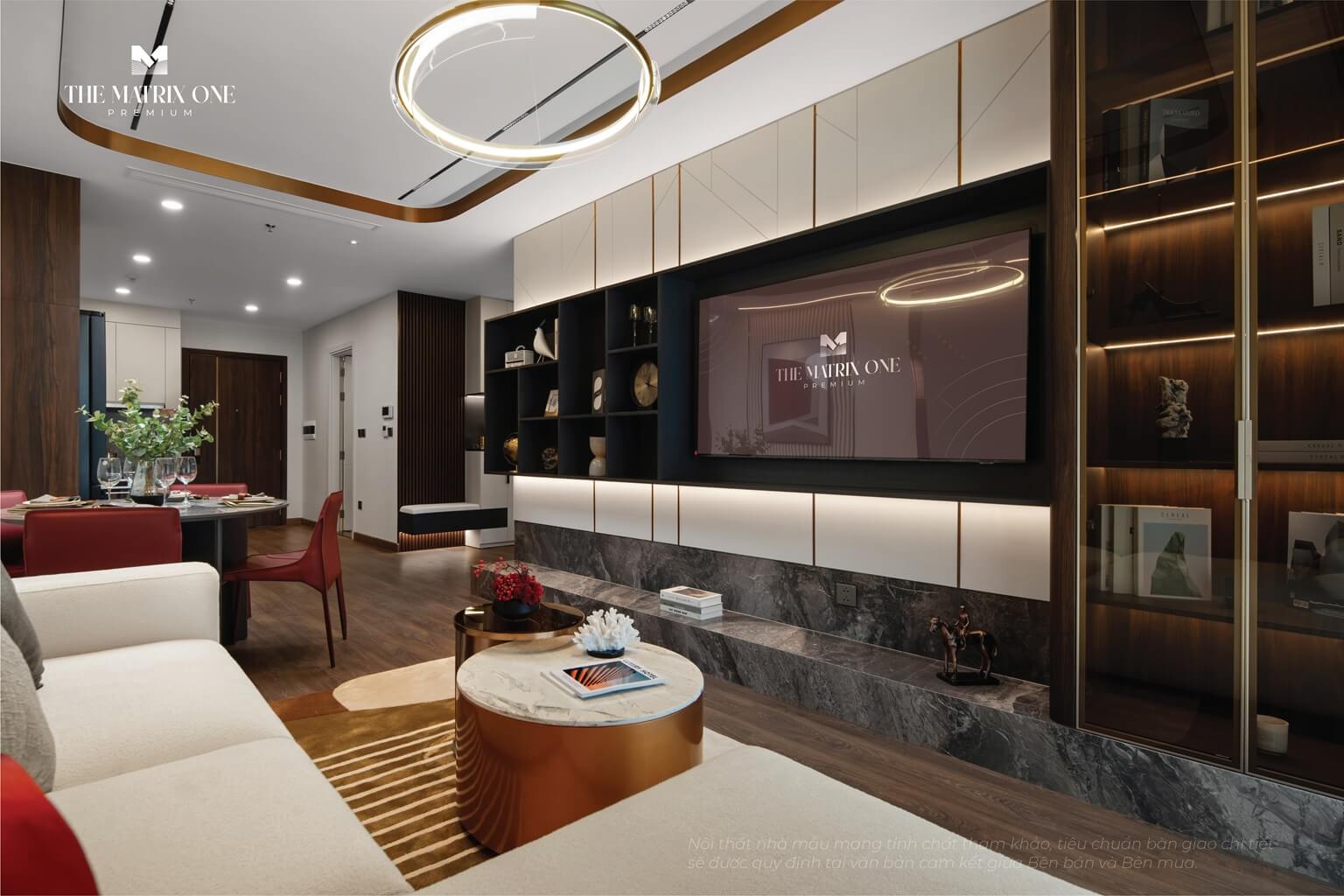 căn hộ mẫu the matrix one premium mễ trì