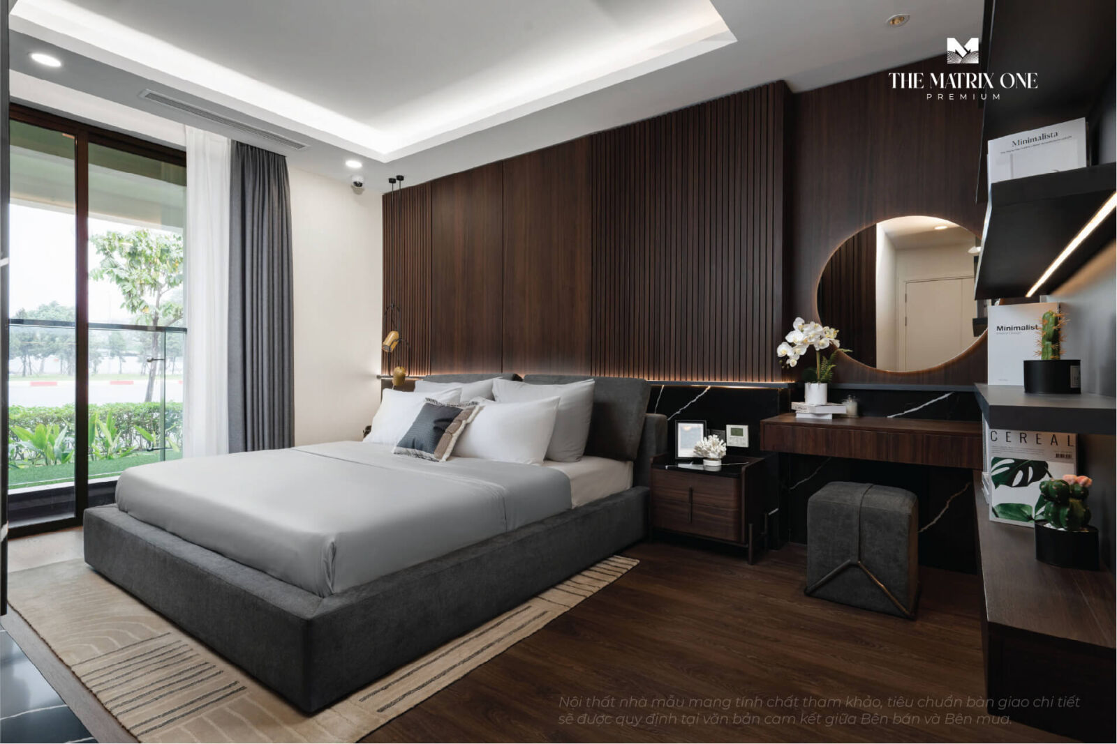 căn hộ mẫu the matrix one premium căn 3 phòng ngủ