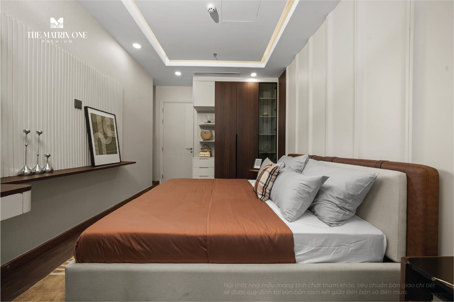 căn hộ mẫu the matrix one premium căn 3 phòng ngủ