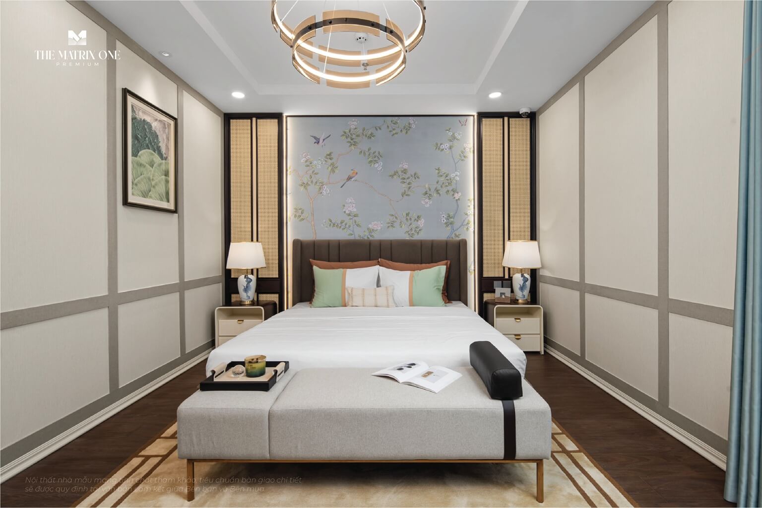 nhà mẫu the matrix one premium mễ trì tòa the luxe căn 3 ngủ