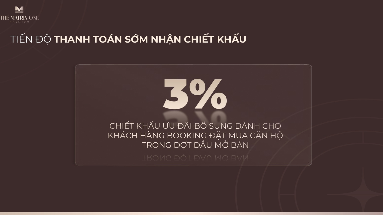chính sách bán hàng dự án the matrix one premium