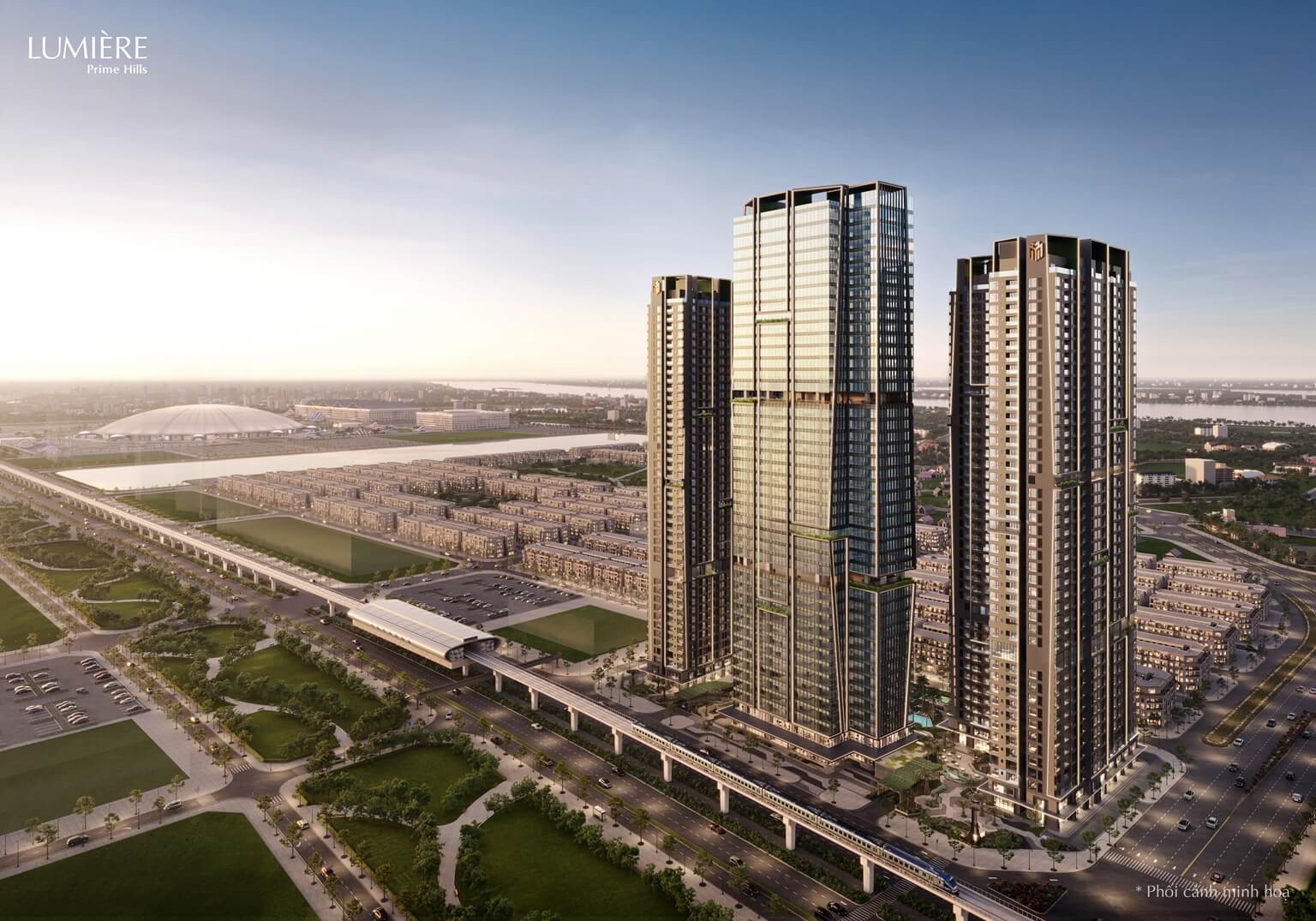 dự án lumiere prime hills cổ loa