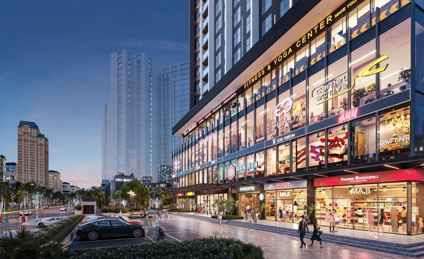 shophouse the matrix one premium mễ trì
