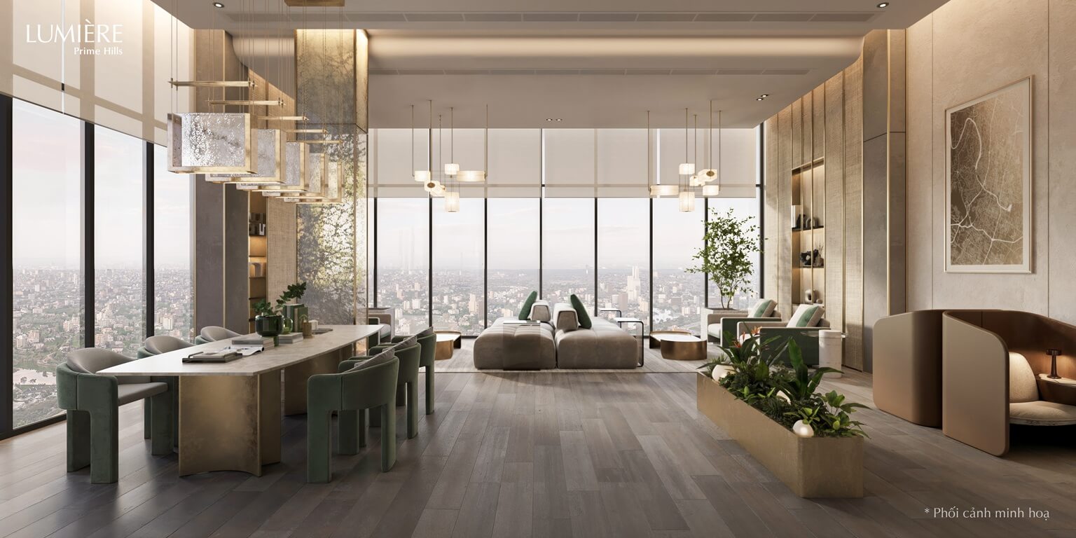 tiện ích dự án lumiere prime peak cổ loa