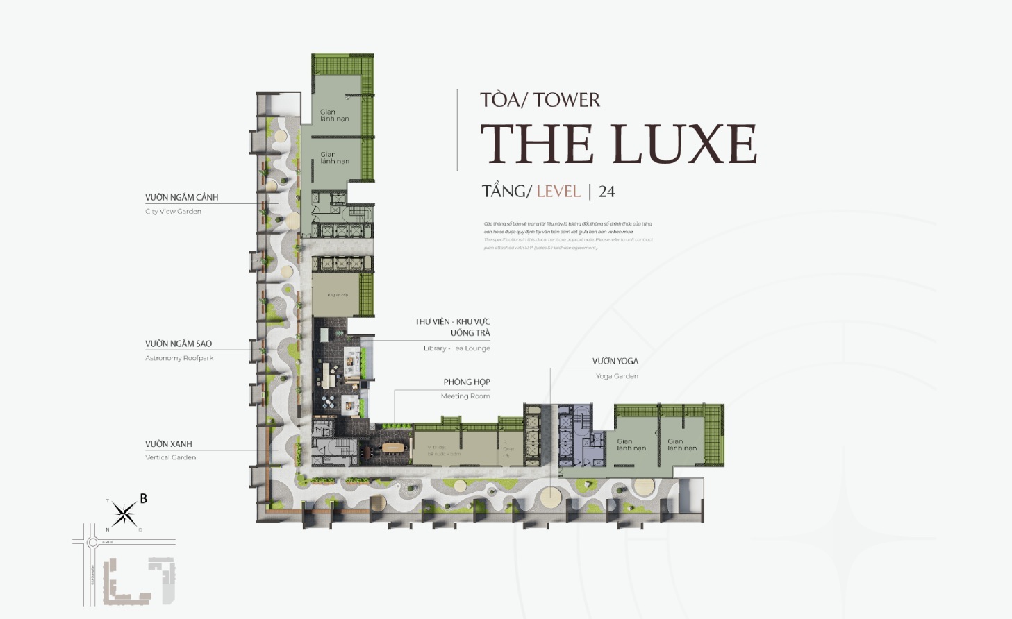 tiện ích dự án the matrix one premium mễ trì
